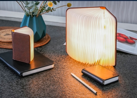 Edifix Agencement Interieur Brest Livre Lumineux Original Et Deisgn En Cuir Noir Ou Marron Et Pages Tyvek Book Light Par Gingko
